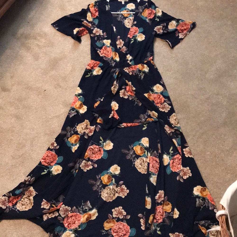 One piece, short/romper with skirting. Worn once.